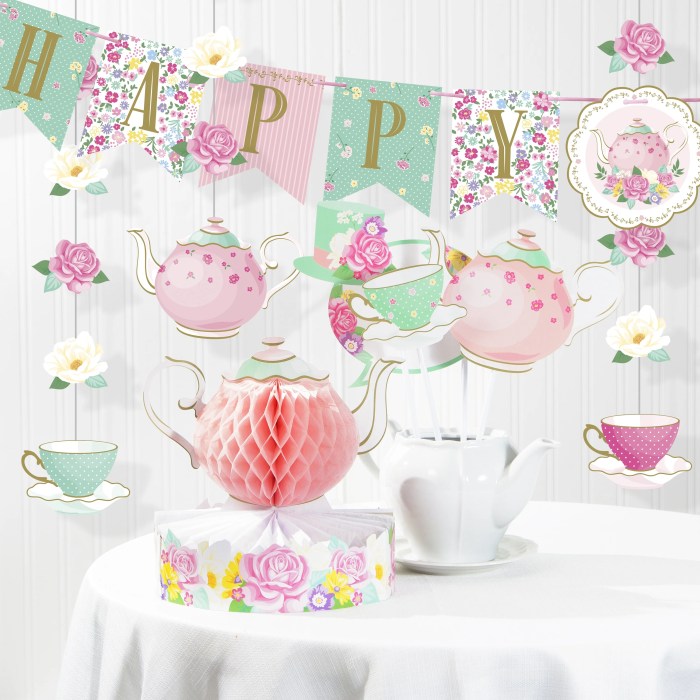 Birthday party decoration kits