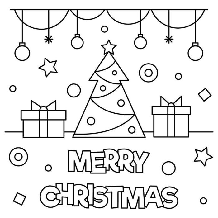 Coloring pages christmas printable