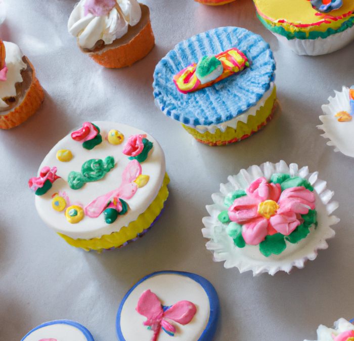 Cake decorating food coloring