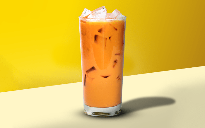 Thai tea no food coloring