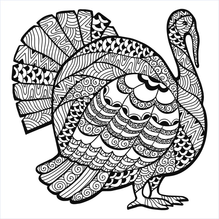 Thanksgiving coloring pages free