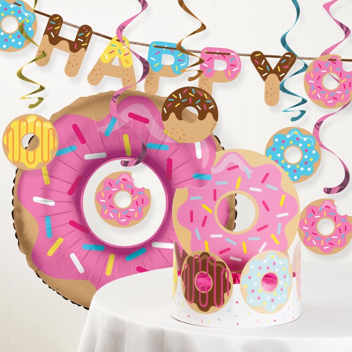 Birthday party decoration kits