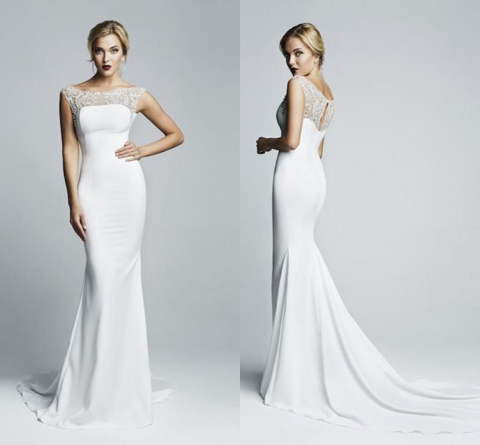 Short mermaid wedding dresses