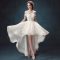 Short Front Long Back Wedding Dress Styles