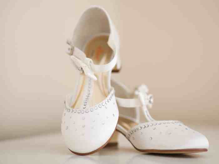 Shoes for a wedding dress